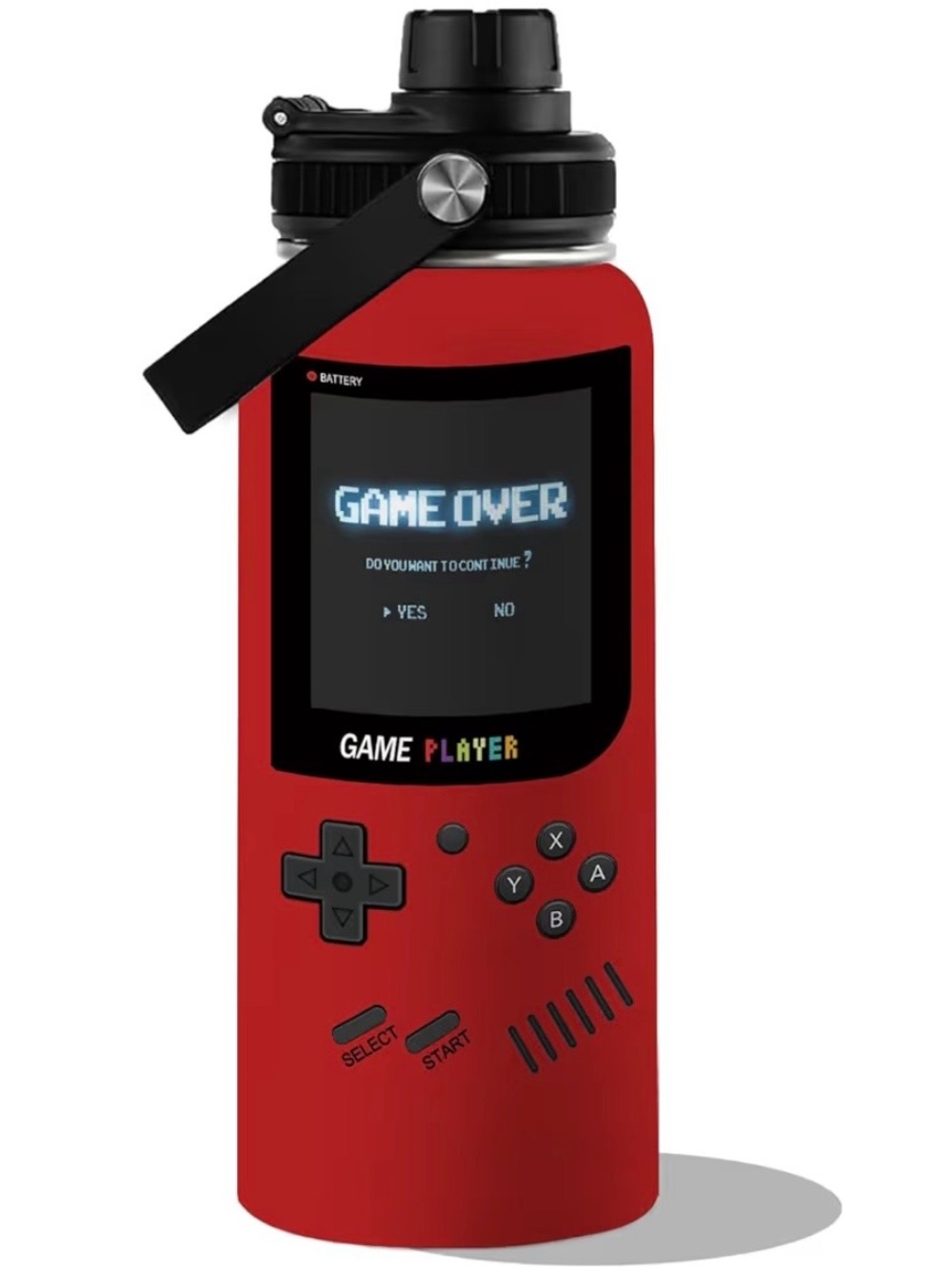Red Video Game 32oz Insulated Water NWT